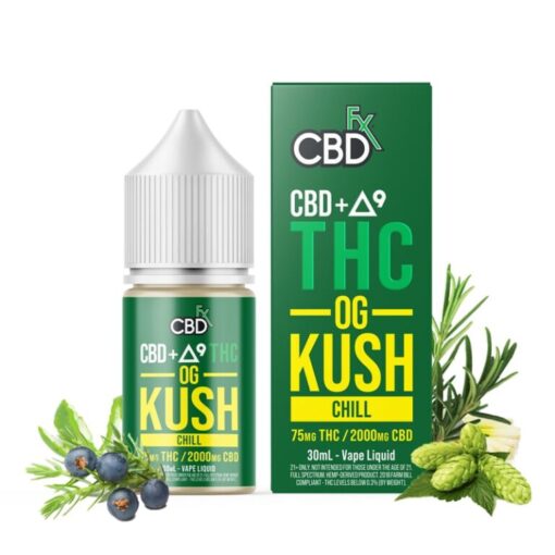 CBD + Delta-9 THC-Vape-Saft: OG Kush